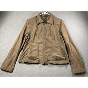 Brandtex Women Light Jacket Size 44 Brown